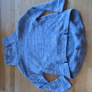 Anthropologie Light Purple Fleece Sweater
